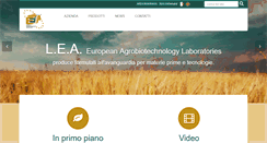 Desktop Screenshot of leaagricoltura.it